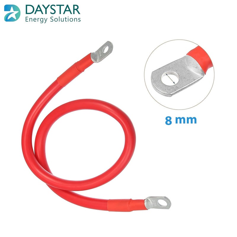 Daystar 10 Sq Mm Red and Black Battery Connecting Cables (5 Feet Each) - Image 4